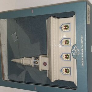 Lenox Holiday Village Church In Box Lenox Made In USA